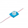 LED модуль инжекторный 12В синий 1led smd3030 1.5Вт IP65