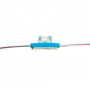 LED модуль инжекторный 12В синий 1led smd3030 1.5Вт IP65