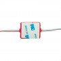 LED модуль инжекторный 12В красный 1led smd3030 1.5Вт IP65