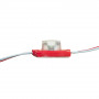 LED модуль инжекторный 12В красный 1led smd3030 1.5Вт IP65