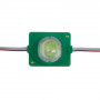 LED модуль инжекторный 12В зеленый 1led smd3030 1.5Вт IP65