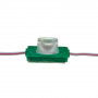 LED модуль инжекторный 12В зеленый 1led smd3030 1.5Вт IP65
