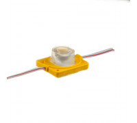 LED модуль инжекторный 12В желтый 1led smd3030 1.5Вт IP65