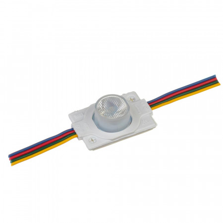 Модуль MTK инжекторный светодиодный RGB 12в smd3030 1LED 1.5Вт герметичный
