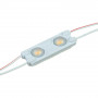 Модуль МТК 12V белый тёплый 2led smd5730 1Вт IP65