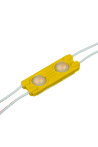 Модуль МТК 12V жёлтый 2led smd5730 1Вт IP65