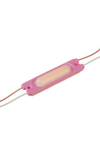 Светодиодный модуль СОВ 12 V розовый 1led 1,5W IP65