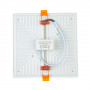 Led светильник точечный ESTER 24Вт 5000К квадратный IP20