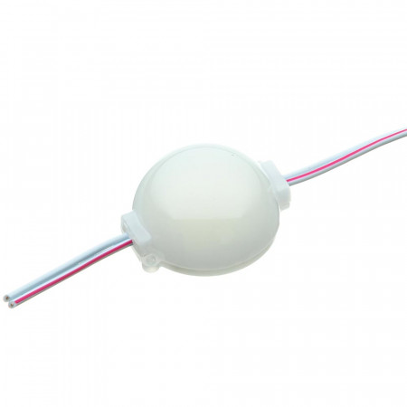 Модуль МТК СОВ 12V белый тёплый 1led 2Вт IP65