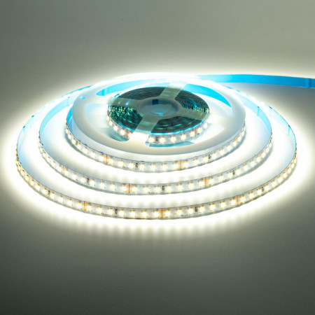 Led лента AVT 24В холодная белая smd2835 126LED/m IP20, 1м