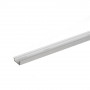 LED профиль ПФ-18/3 не анодированный накладной с рассеивателем (комплект) 2м