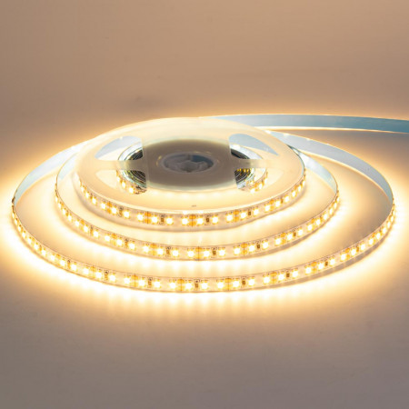 Светодиодная лента теплая белая 12V AVT smd2835 168LED/м IP20